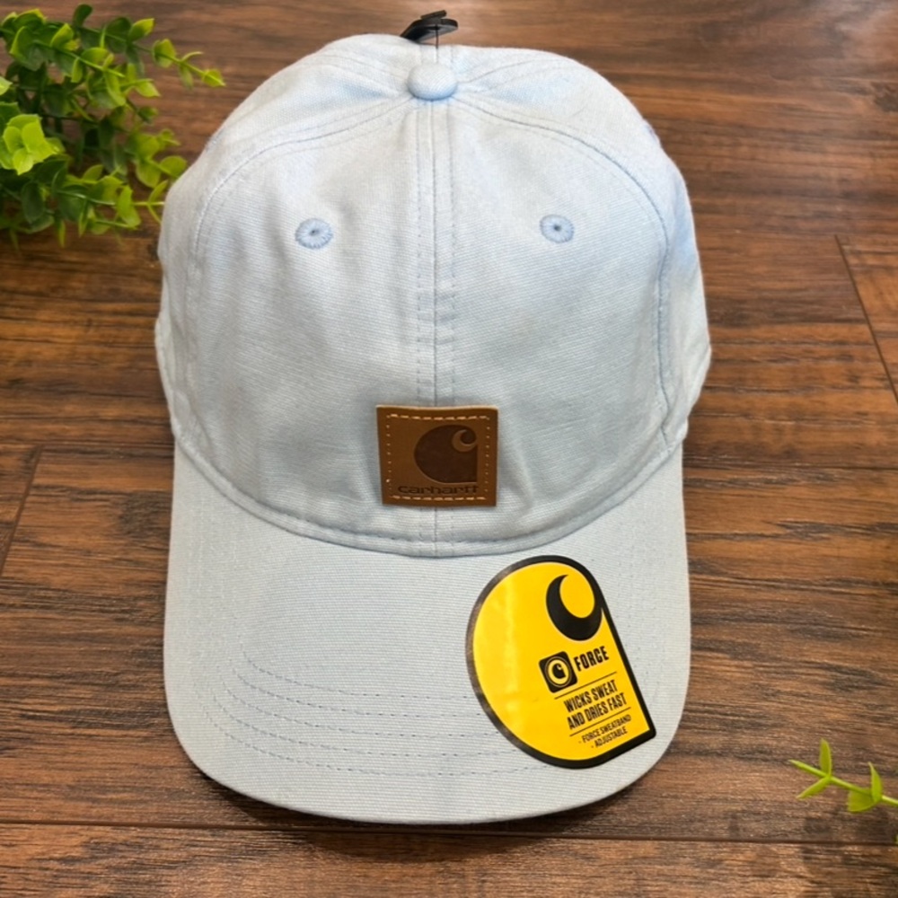 NWT CARHARTT Baseball Hat Ball Cap Womens Mens Country Style Y2K vibes teen blue